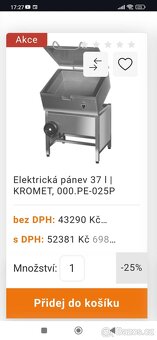 Elektrická pánev Kromet - 2