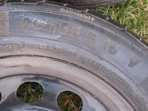 Plechové disky ET 50 + letní pneu 205/55 (VW Touran) - 2