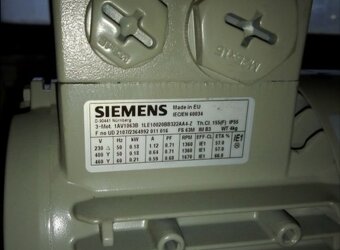 Elektromotor siemens Č7 - 2