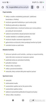 Prodám kočár - 2