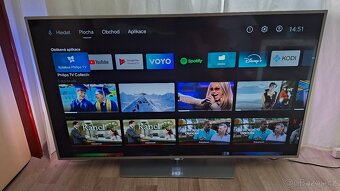 Prodám Smart televizi Philips 4K Ambilight 139 cm - 2