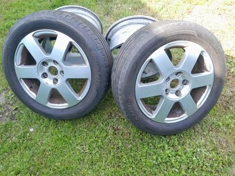 4ks alu kol 16", rozteč 5x112 mm, středová díra 57.1 mm ET5 - 2