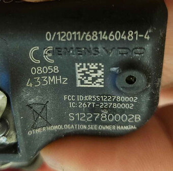4x TPMS tlakový senzor do pneu - 2