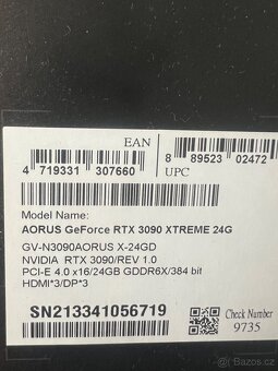Gigabyte AORUS GeForce RTX™ 3090 XTREME 24G - 2