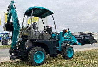 Traktor bagr, nakladač s podkopem - 2