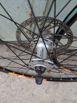 zapletená kola Shimano XT HB-M765 Mavic X 317 disc - 2