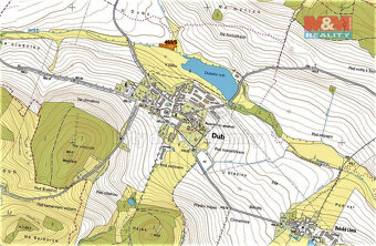 Prodej louky, 3051 m², Dub u Prachatic - 2