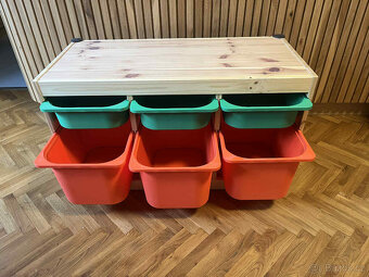 Ikea úložná sestava Trofast borovice - 2