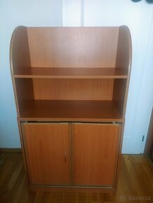 Skříňka, bar, šuplíky pod stůl s kolečky - 2