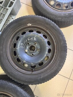 Škoda Octavia Plechové disky s pneu Michelin 205/55 R16 - 2
