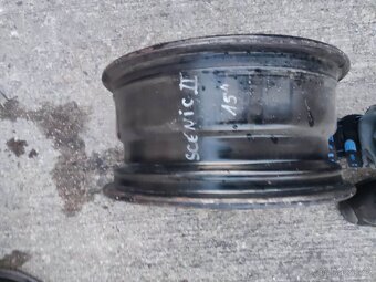 Plechové disky Renault Megane Scenic 4X100 6.5Jx15 ET45 - 2