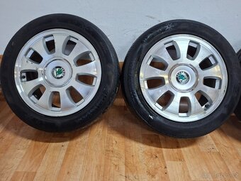 Alu kola R16 5x100 Škoda - 2