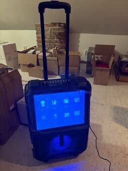 Přenosný reproduktor karaoke auna - 2