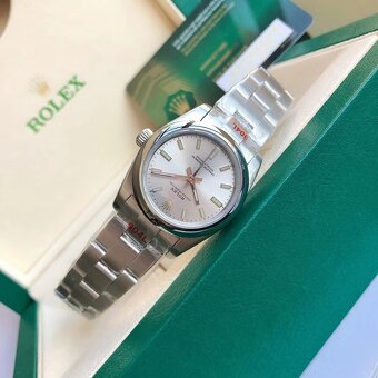Unisex hodinky Rolex Oyster Perpetual Beige 36 - 2