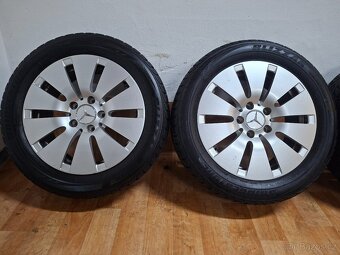 Alu kola R16 5x112 Mercedes + zimní pneu 205/55/16 MO - 2