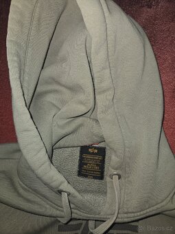 ALPHA Industries mikina vel . XXL stav 8/10 ,stav viz f - 2