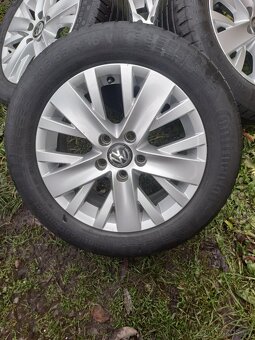 Alu kola 5x112 originál VW 205/55 R16 - 2