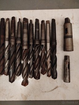 Vrtáky morse 15 ks +2 ks redukce - 2