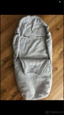 šedý flaušový fusak - 2