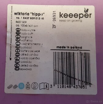 Dětská vanička 100 cm - 2