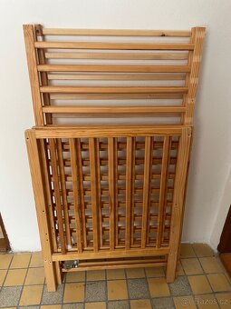 Dětská postýlka dřevo 120x60 cm - 2