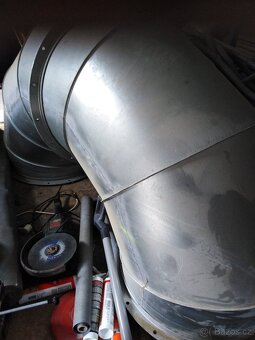 Plechová pozinkovaná roura - 2