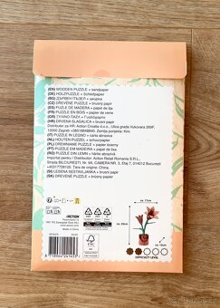 3D dřevěné puzzle - 2