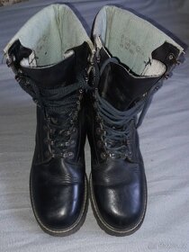 Kožené kotníkové pracovní - army boty vel.43 - 2