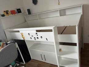 Dětská multifunkční postel ALDO s psacím stolem - 2