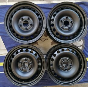 Plechové disky 6J15 5X112 ET47 Škoda Volkswagen Seat Audi - 2