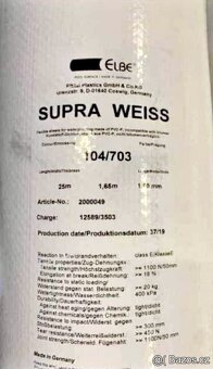 Bazénová folie bílá Elbe Supra Weiss - 2