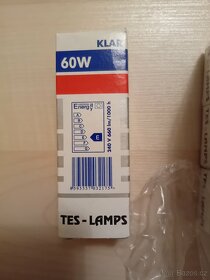 7x svíčková žárovka čirá Tes-lamps, 60w - 2