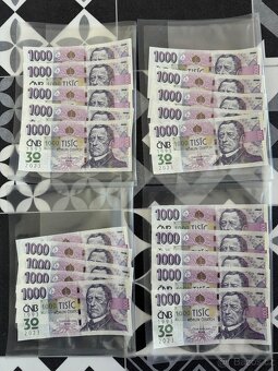 1000 Kč , krásné čísla - 2