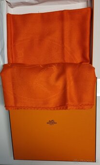 Štola Hermes New Libris Orange Vif - 2