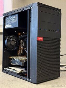 Levný herní PC Ryzen 2600 / 16GB / GTX1050Ti 4GB / m2 - 2