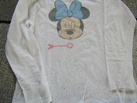 Bavlněné šaty zn.Disney Minnie Mouse vel.110/116 - 2