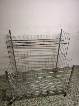 Kovové prodejní koše - 2