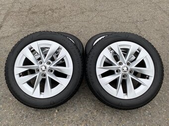 Originální alu kola Škoda Rotare 5x112 r17, pneu 205/55 r17 - 2
