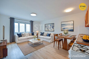 Prodej světlého bytu 3+kk (65 m²) s komorou a 2 skle, 131709 - 2