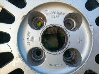 14" ALU disky, originál VW - 2