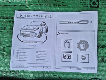 přední dekorativní a ochranné prahové lišty Renault Megane I - 2