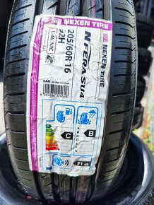 Letní pneu = 205/60 R16 = NEXEN = 2ks = NOVÉ - 2