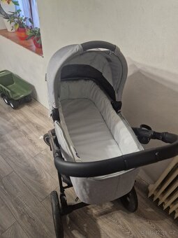KINDERKRAFT Kočárek kombinovaný Everyday 2v1 Light Grey - 2