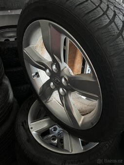 Alu kola 5x114,3 r17 + zimní pneu Kumho - 2