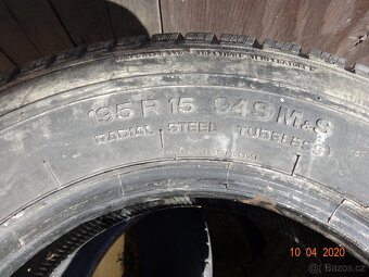 pneu 195r15 - 2