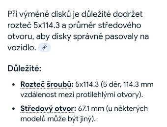 Disky plechové - 2
