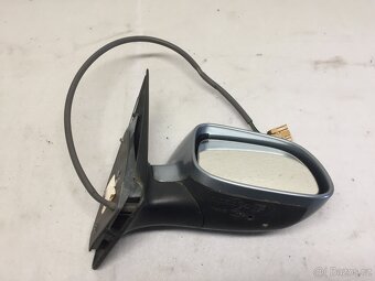 ŠKODA FABIA 1 1999-2007 - PRAVÉ ELEKTRICKÉ ZRCÁTKO ŠEDÉ 9151 - 2