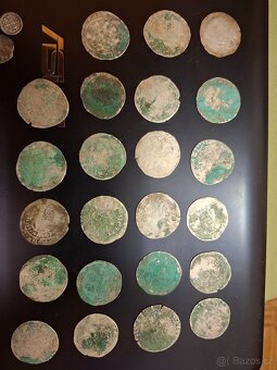 Stříbrné mince 81 ks Pražské groše, středověk,atd - 2