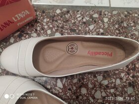 Nové luxusní dám.boty Piccadilly-Brazílie, bílé, nové, levně - 2