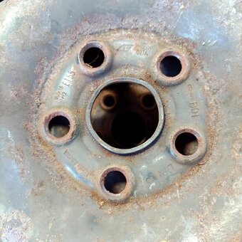 15" plechová kola – 5x112 – VOLKSWAGEN (Sharan, Tiguan, Gal - 2